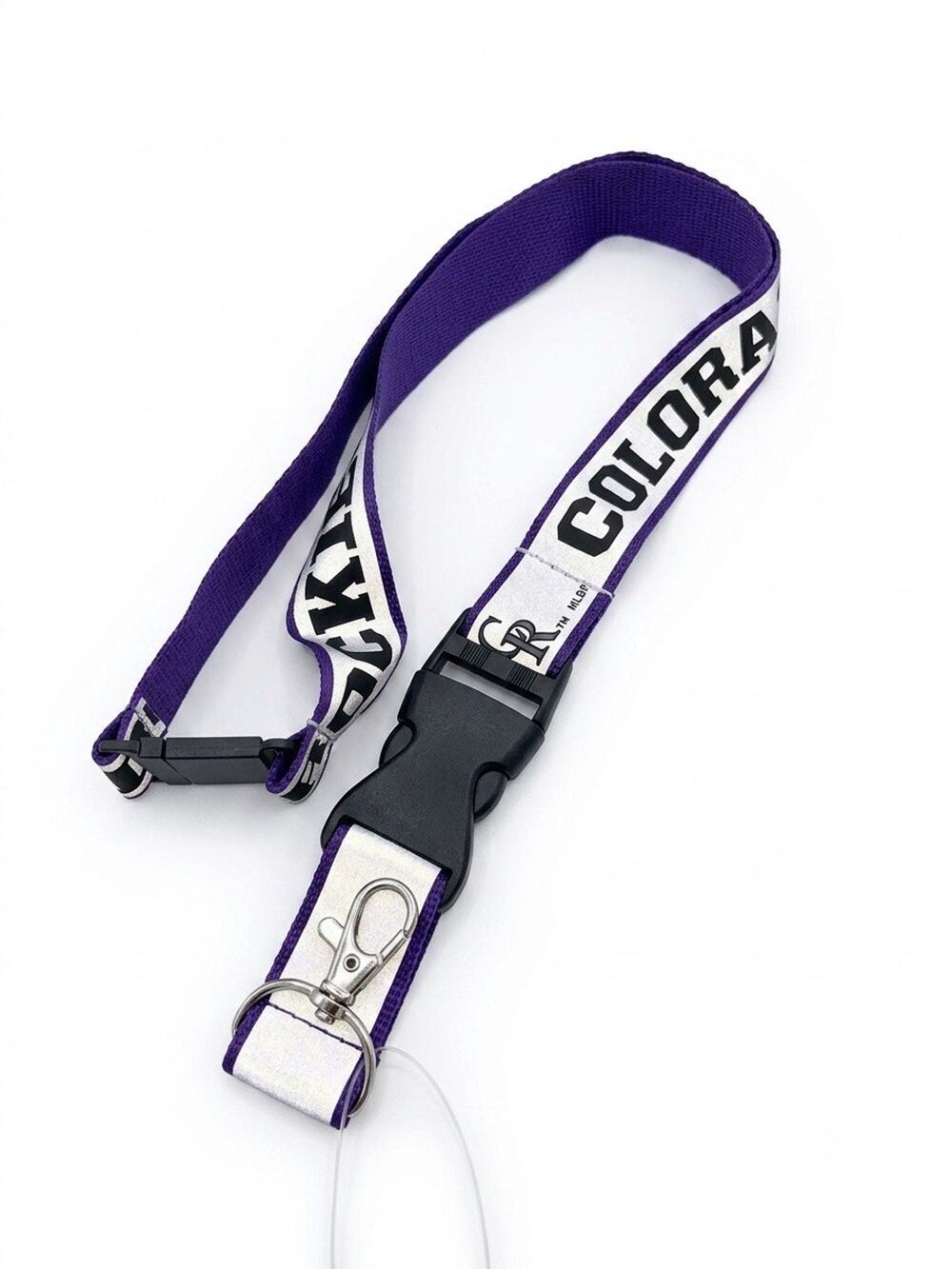 Colorado Rockies MLB Reflective Team Detachable Lanyard